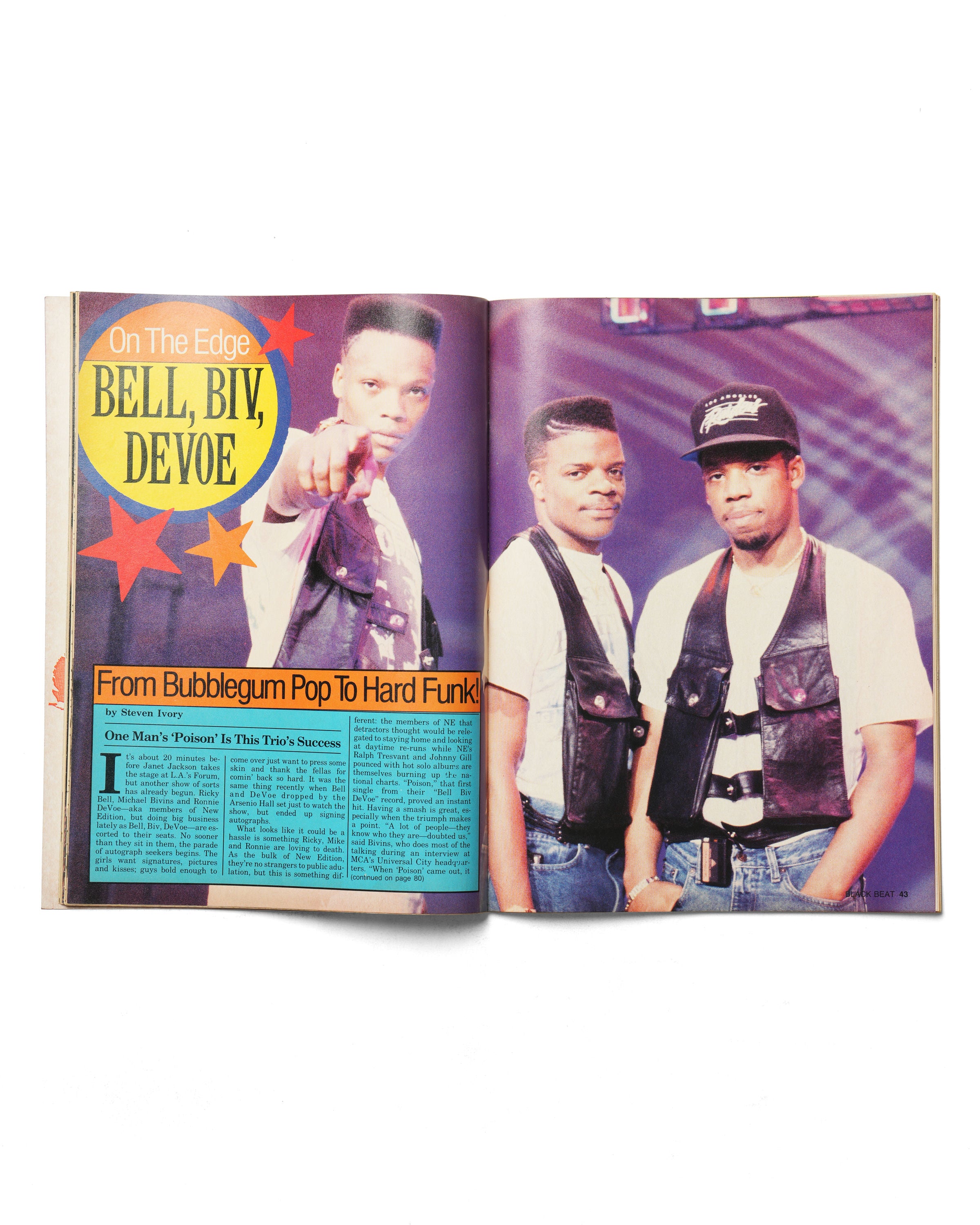 Black Beat - September 1990 - Insert