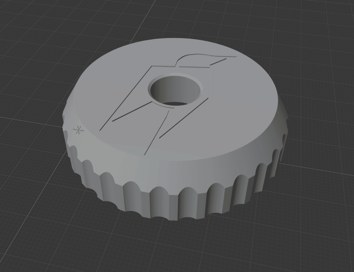 3d model of a DIY Lens