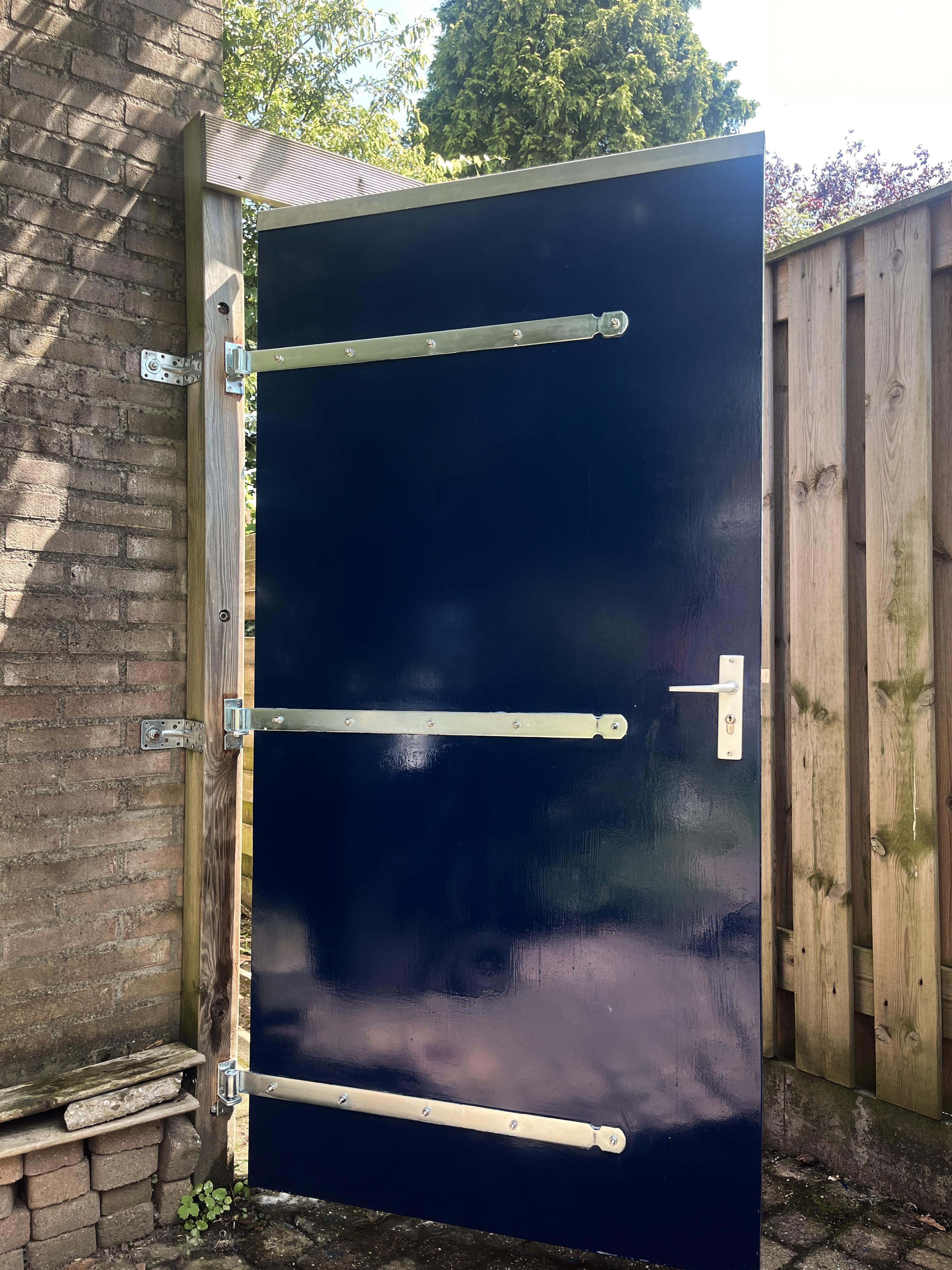 Schilderwerk poort Tilburg