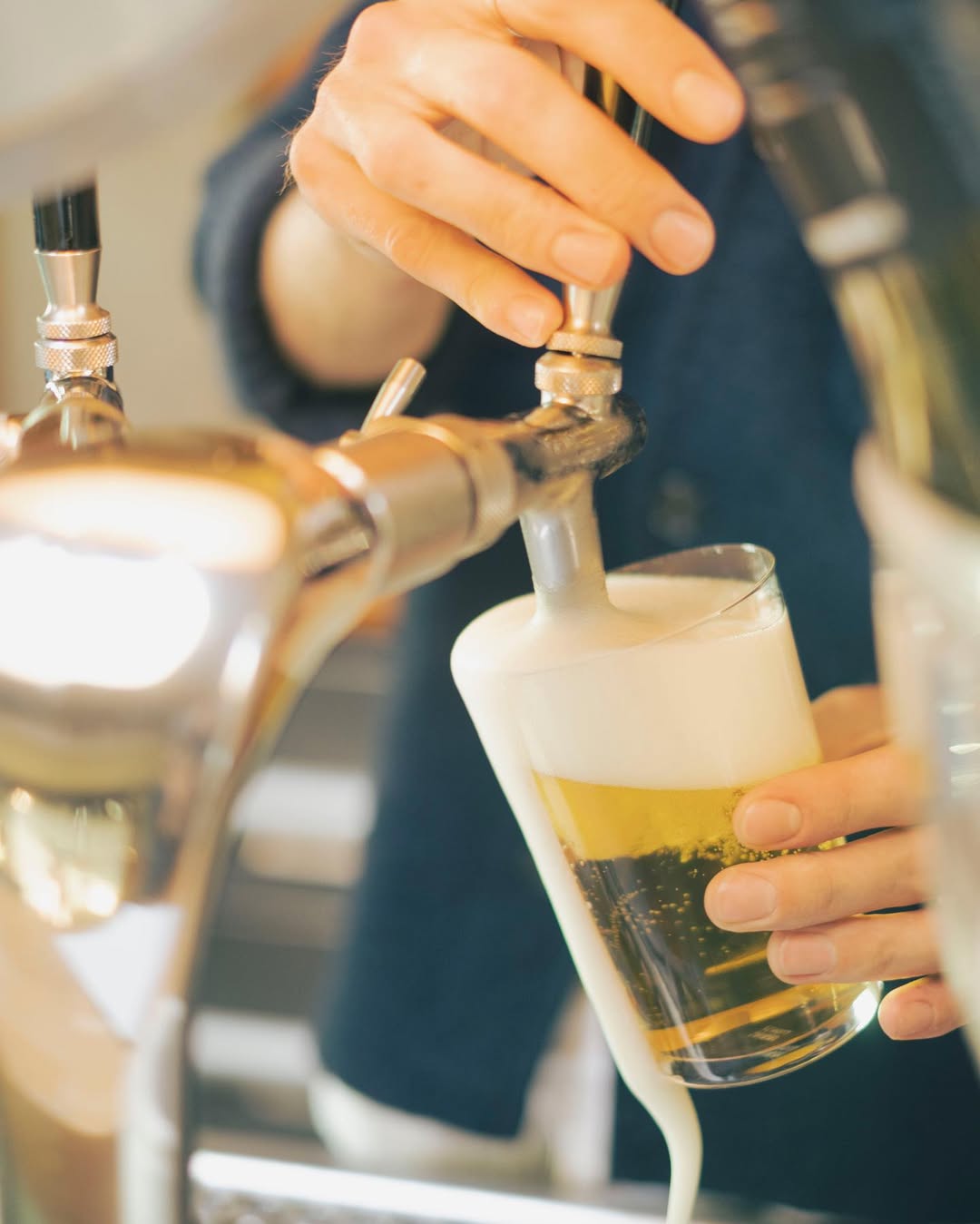 Zapfbahn in der Schöllmanns Bar in Offenburg