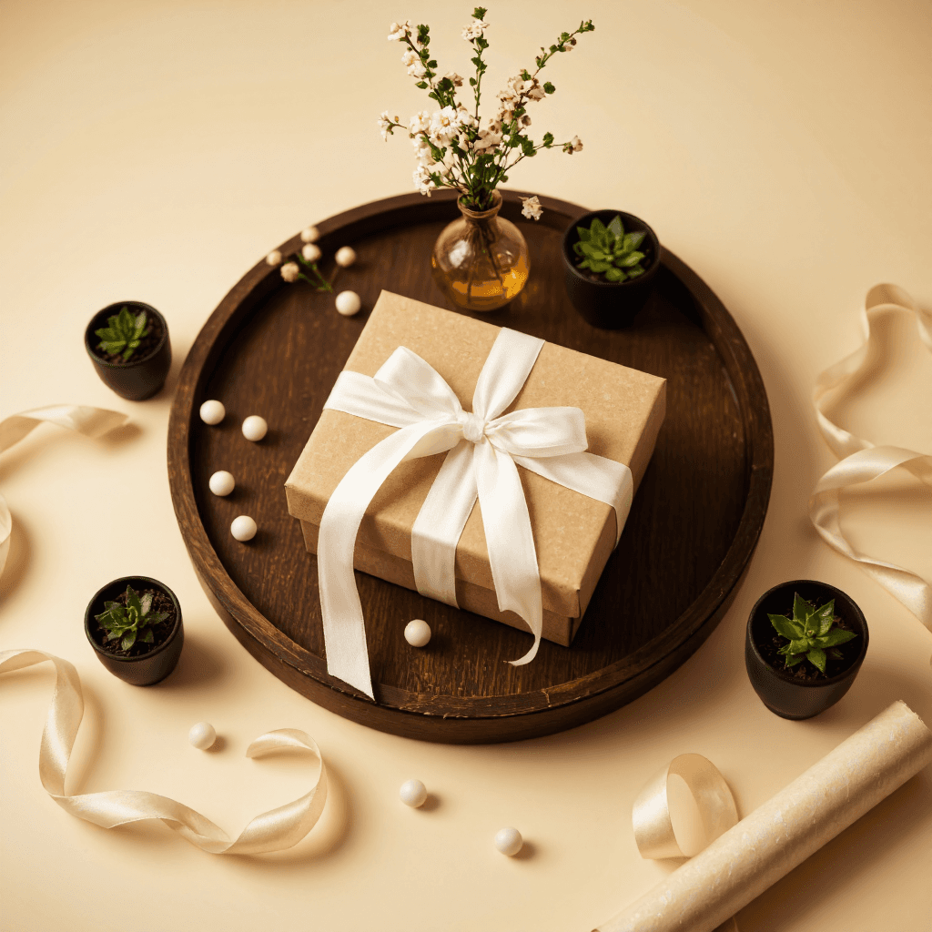product photography of Gift boxes