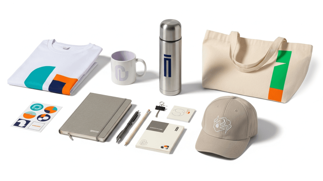 Branded Merchandise Design hero image for T-Shirt Design at The Litera studio.