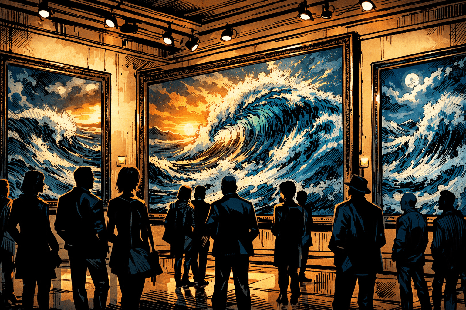 Inside Angeline Cesar's Stunning 'Decade of Deep' Exhibition at Dolly & Oz — Where Ocean Art Meets South Beach Elegance