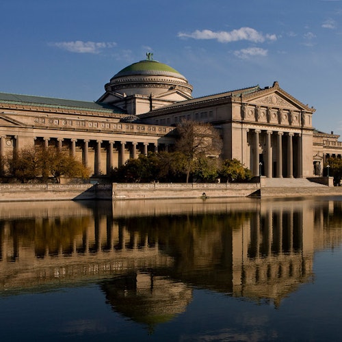 芝加哥科学与工业博物馆的建筑外观