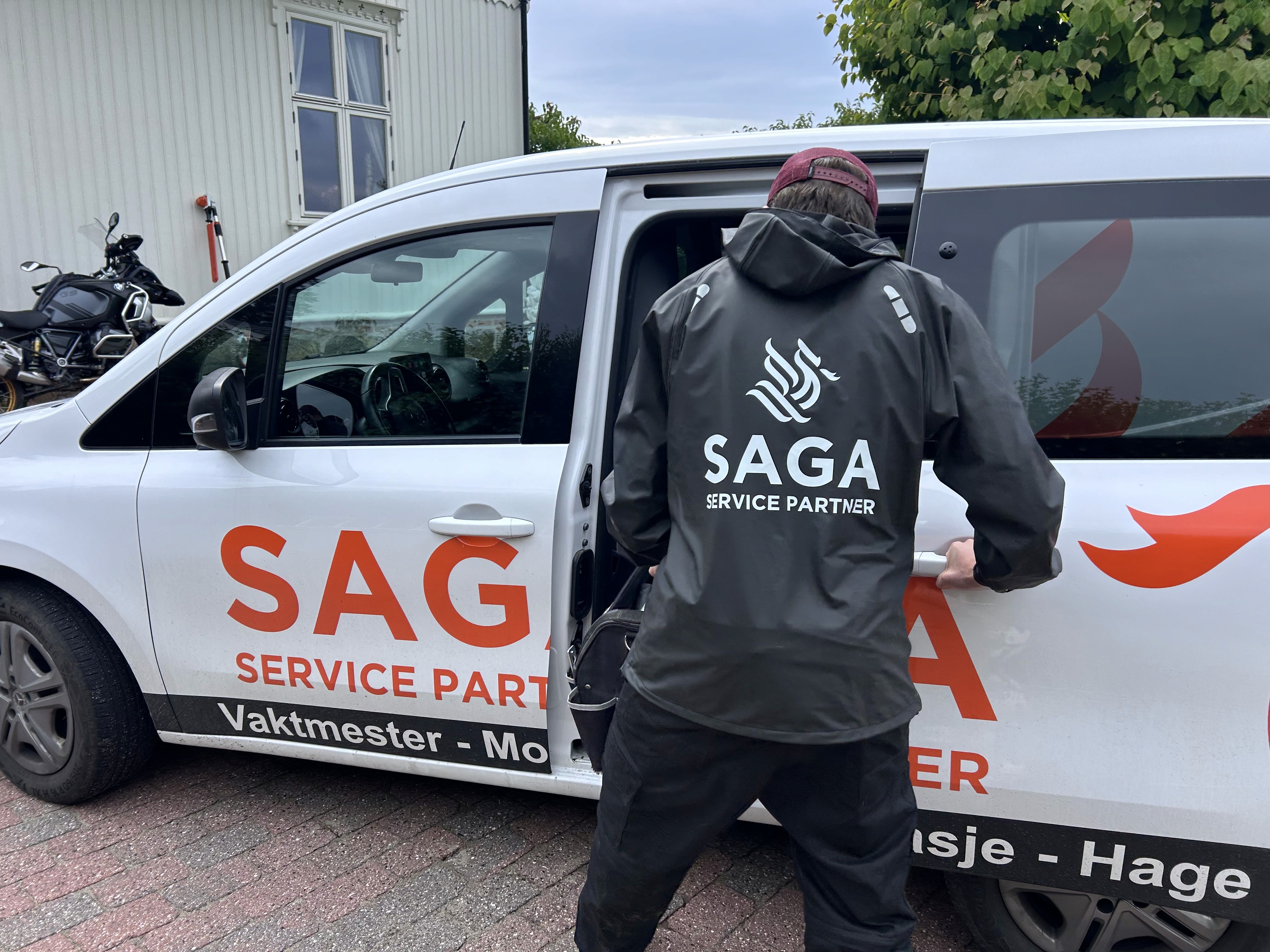 SAGA team i arbeid