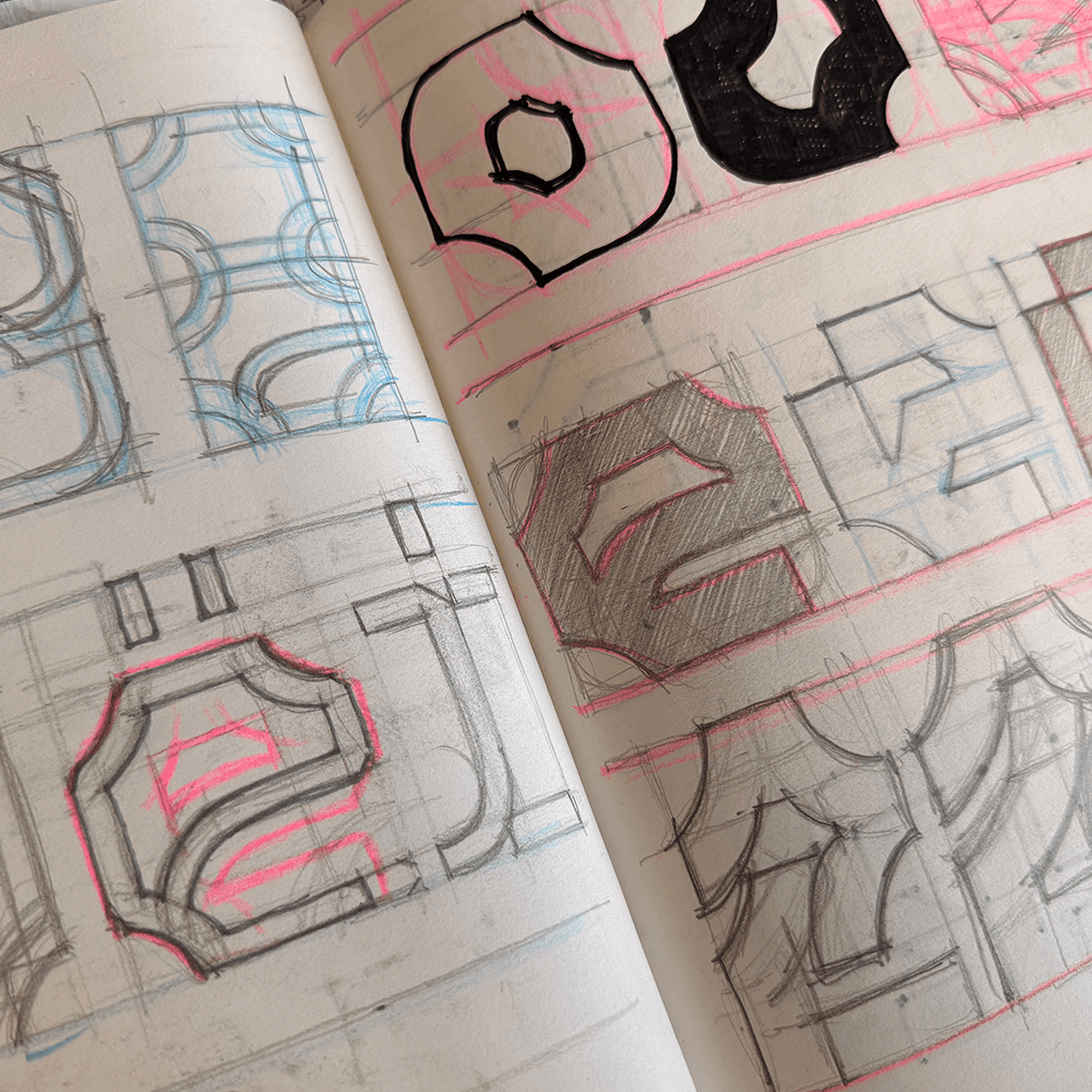 Image of sketches for HW Impey