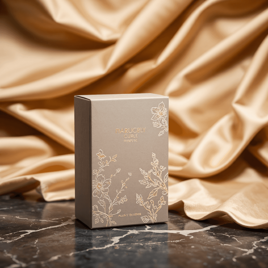 product photography of a box of fragrance