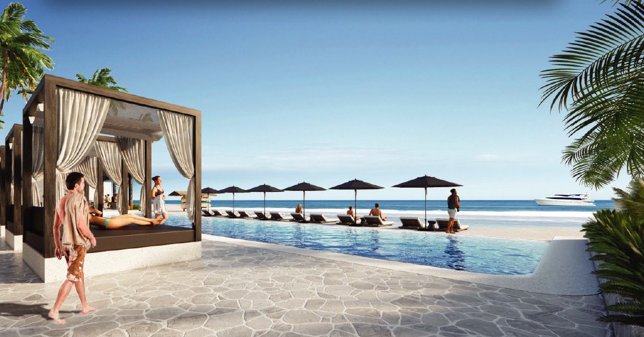 Ocean-view apartment in Kiara Beachfront complex, Nusa Dua