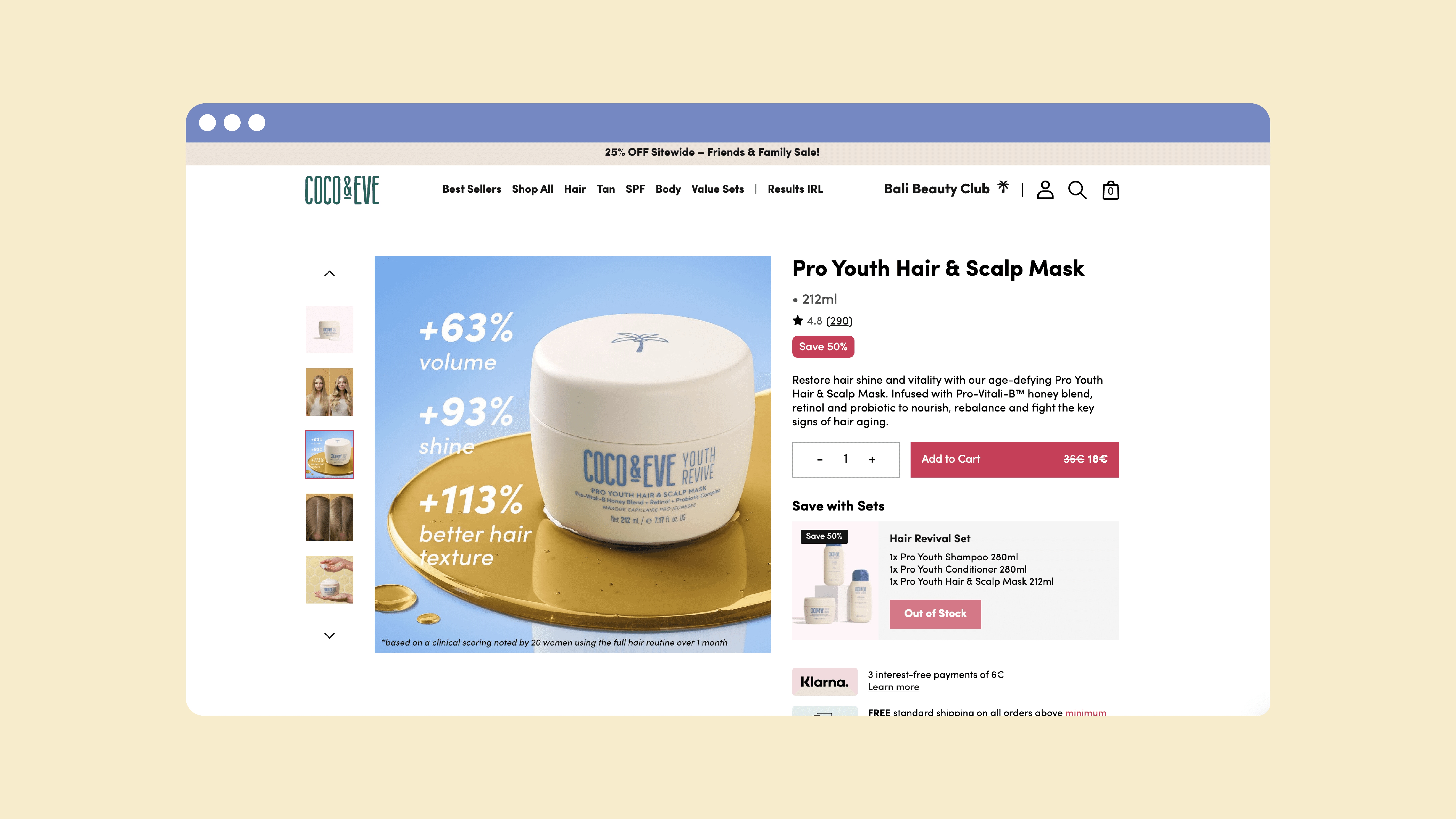 Coco & Eve Art Direction, Production, Graphic Design PDP Website E-Commerce Design
