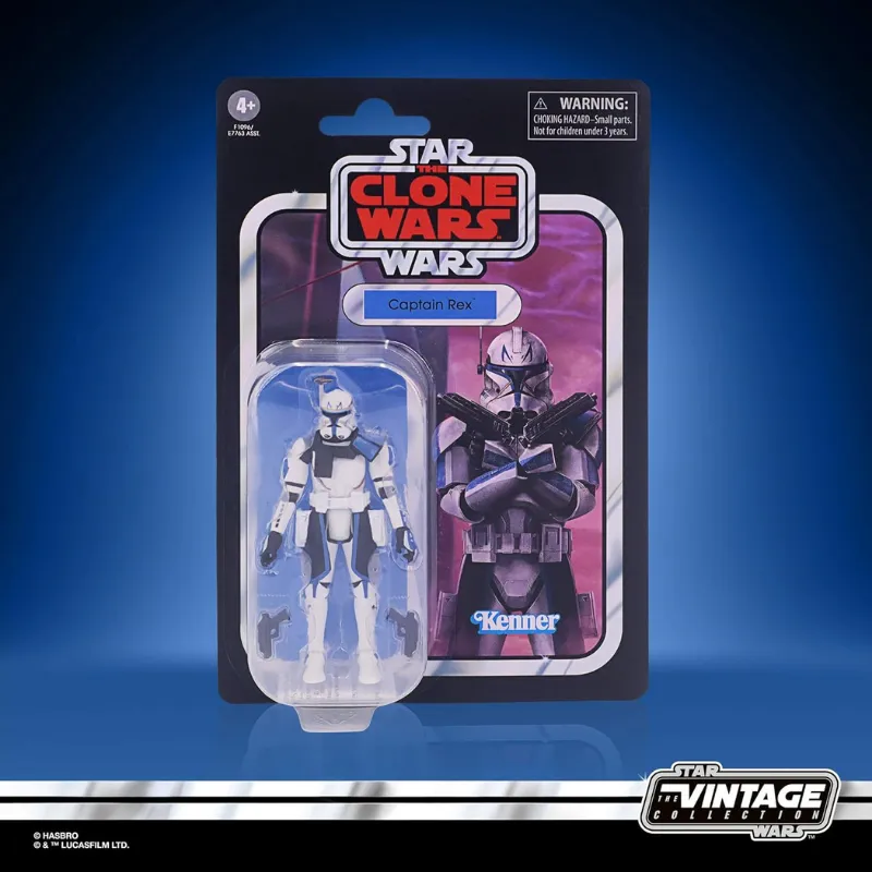 Vintage Collection Captain Rex figure, Clone Wars edition.