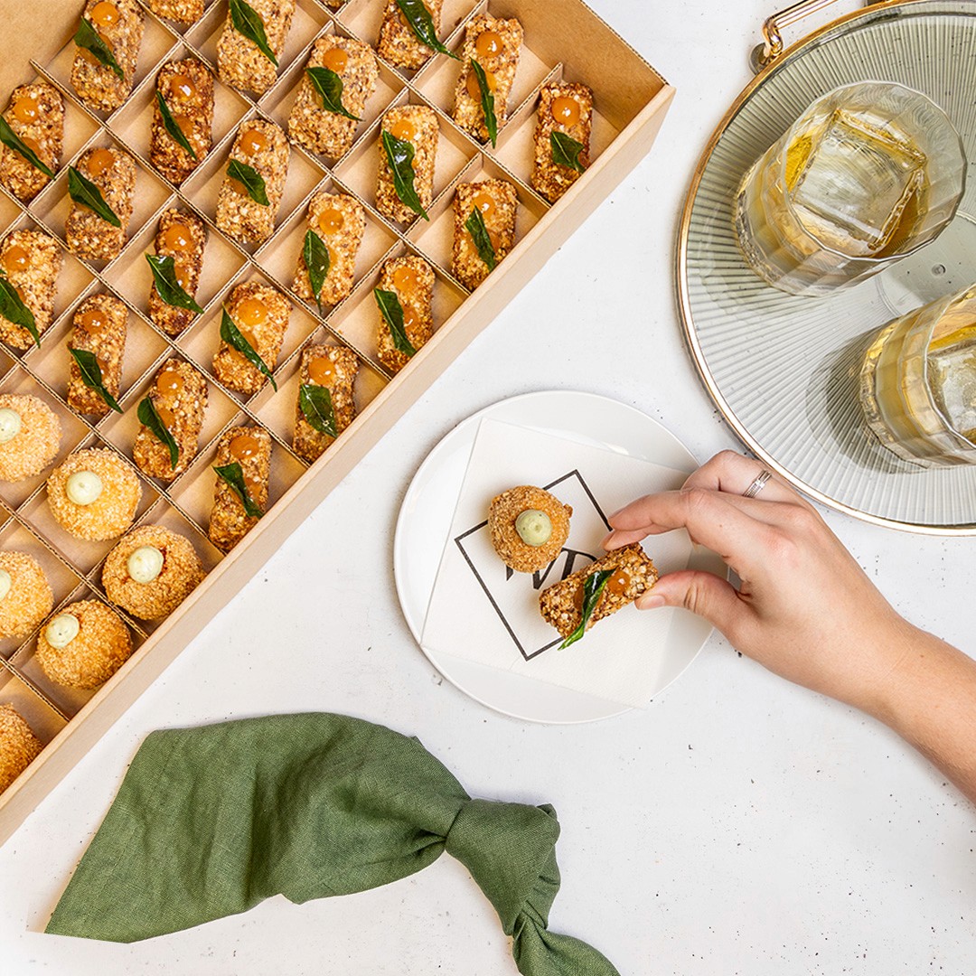 Hot Canape Box from Express Catering