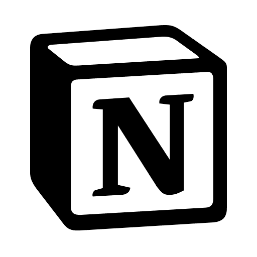 This is the logo of Notion site.