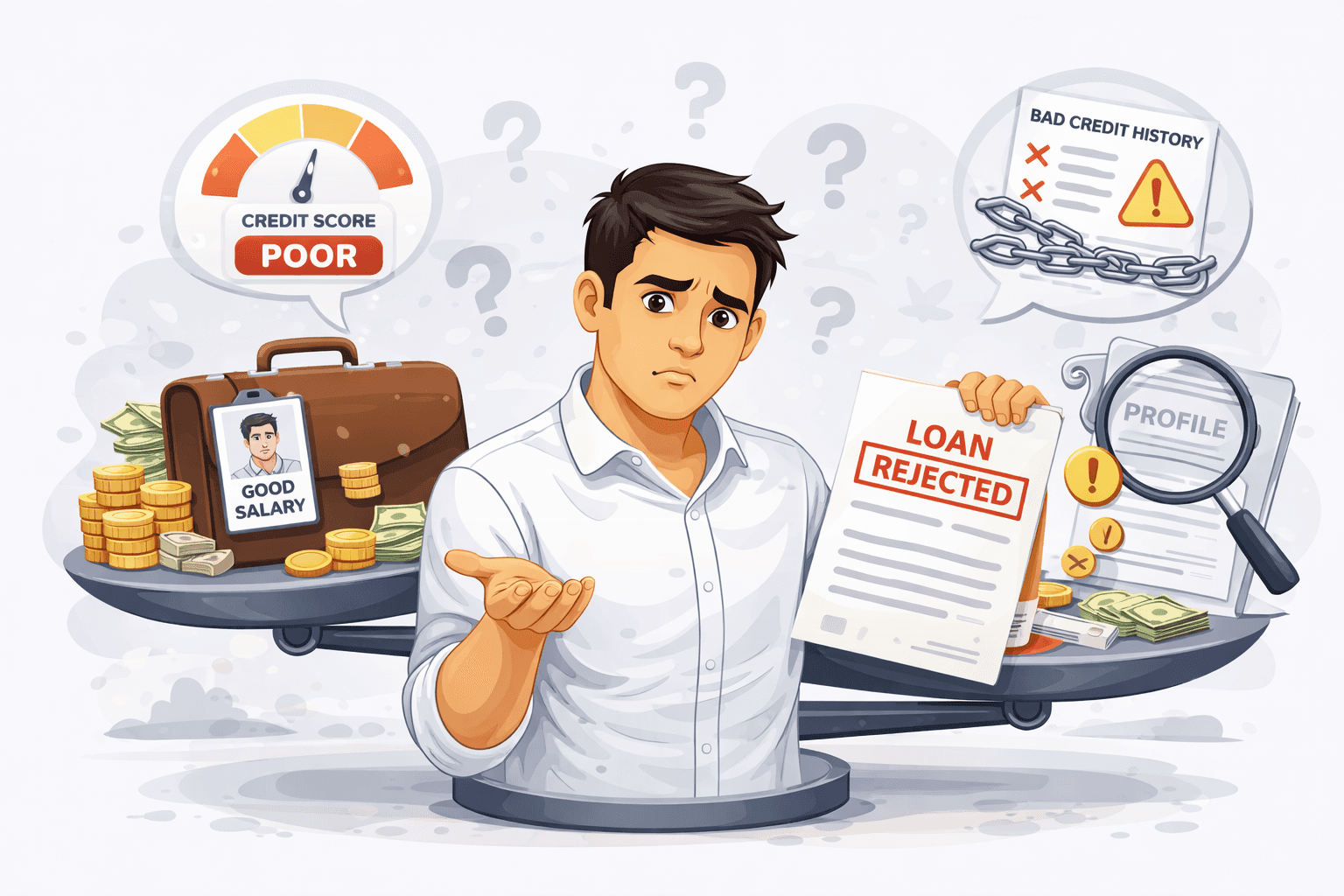 Why Was My Loan Rejected Even with a Good Salary?
