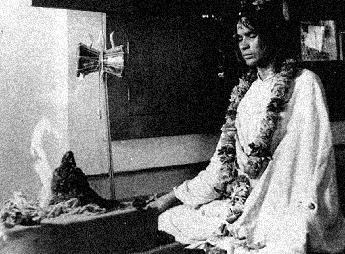 babaji in meditation