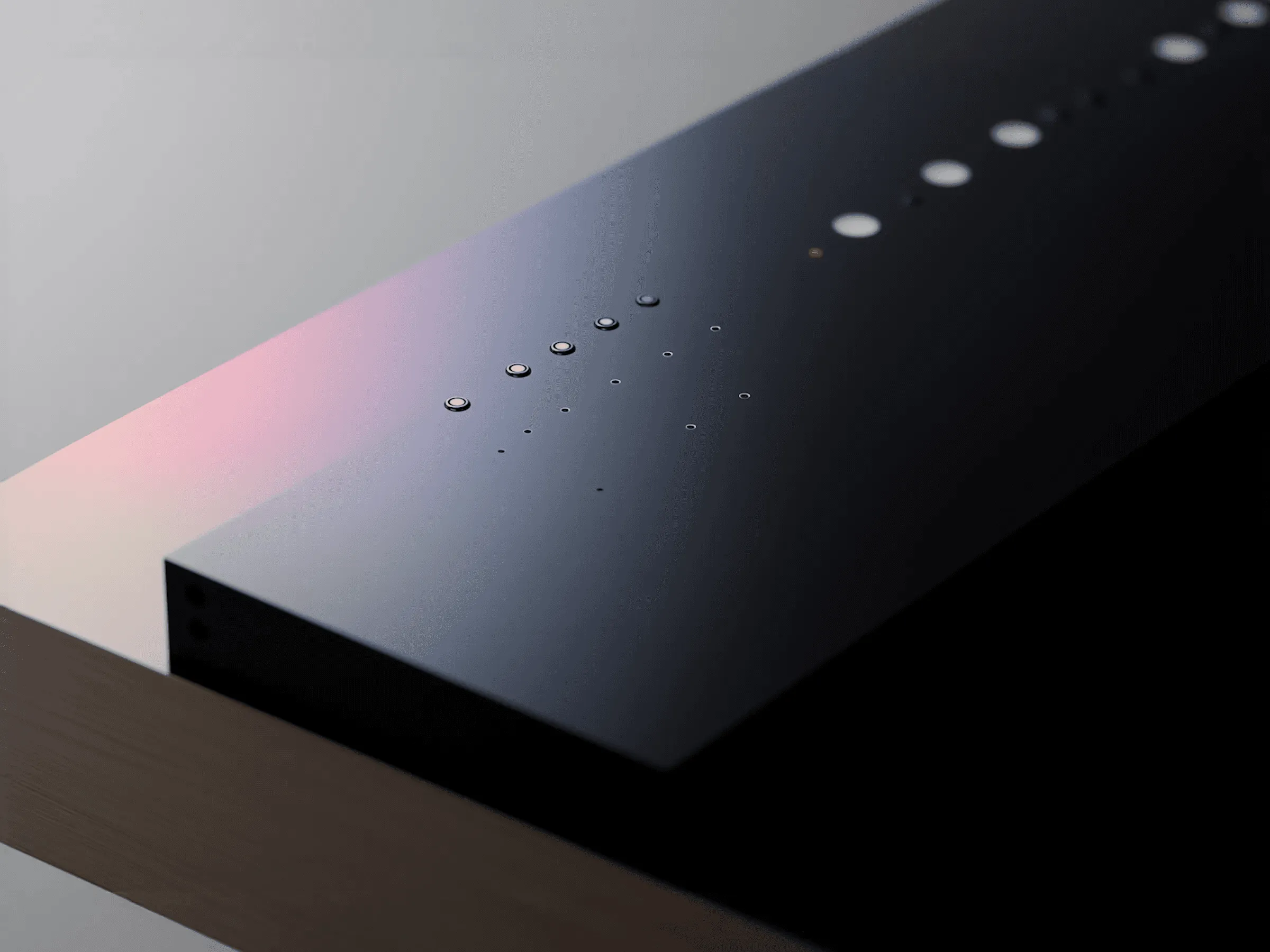 Close up shot of product