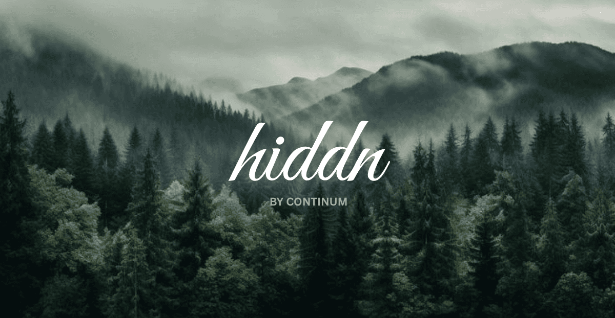 Hiddn - white label web design platform by Continum