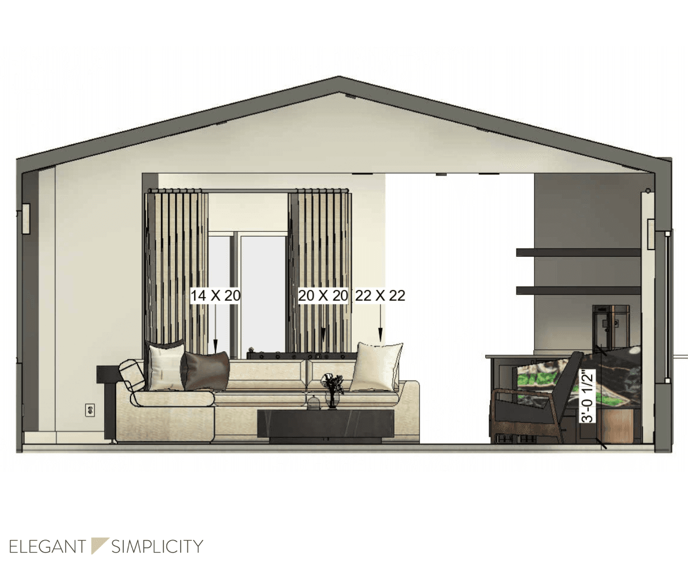 We’re so excited to share details from The Ravensdale House: Game Room — one of our favorite interior design + remodeling projects in Ravensdale, Washington. 