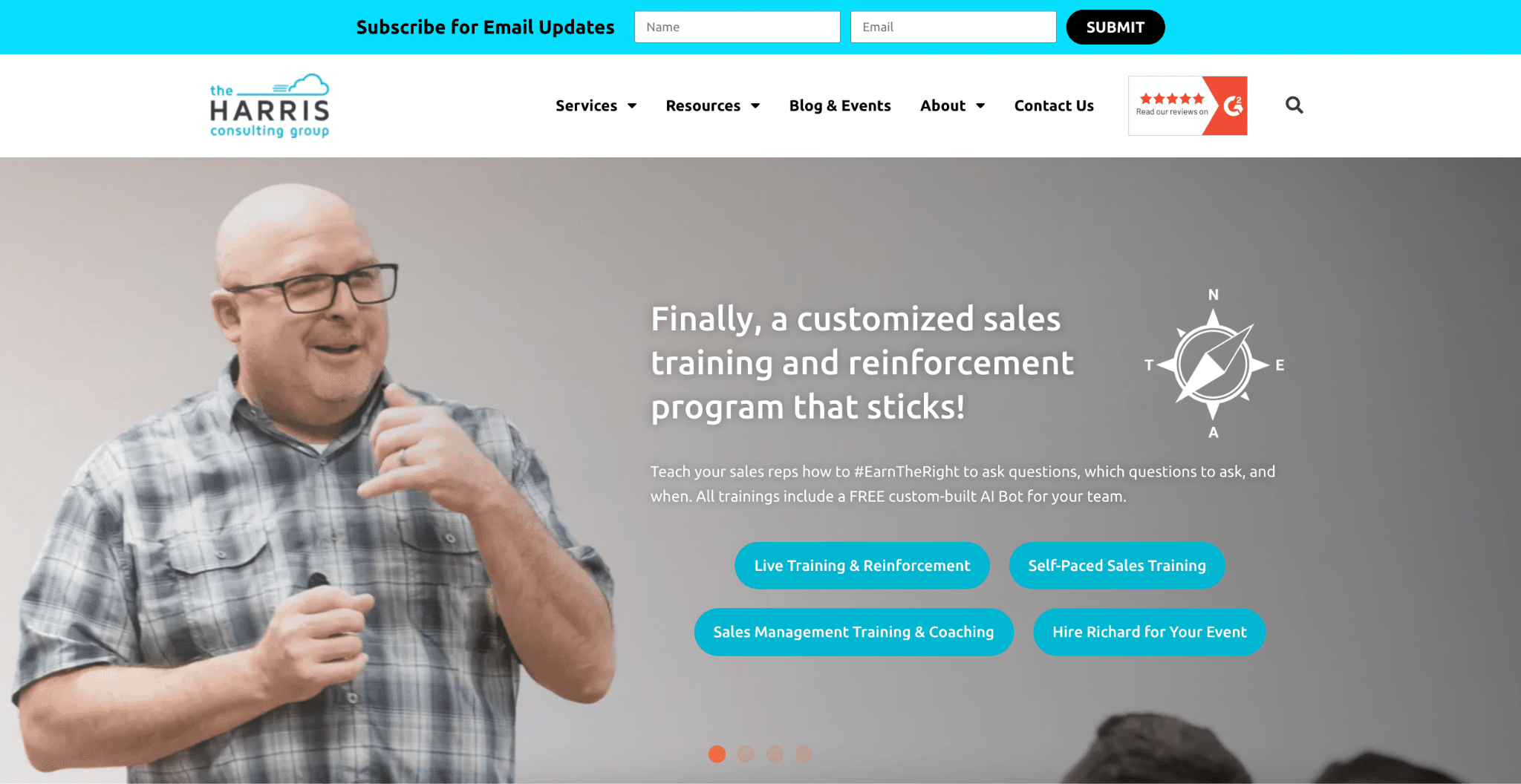 the harris consulting group homepage