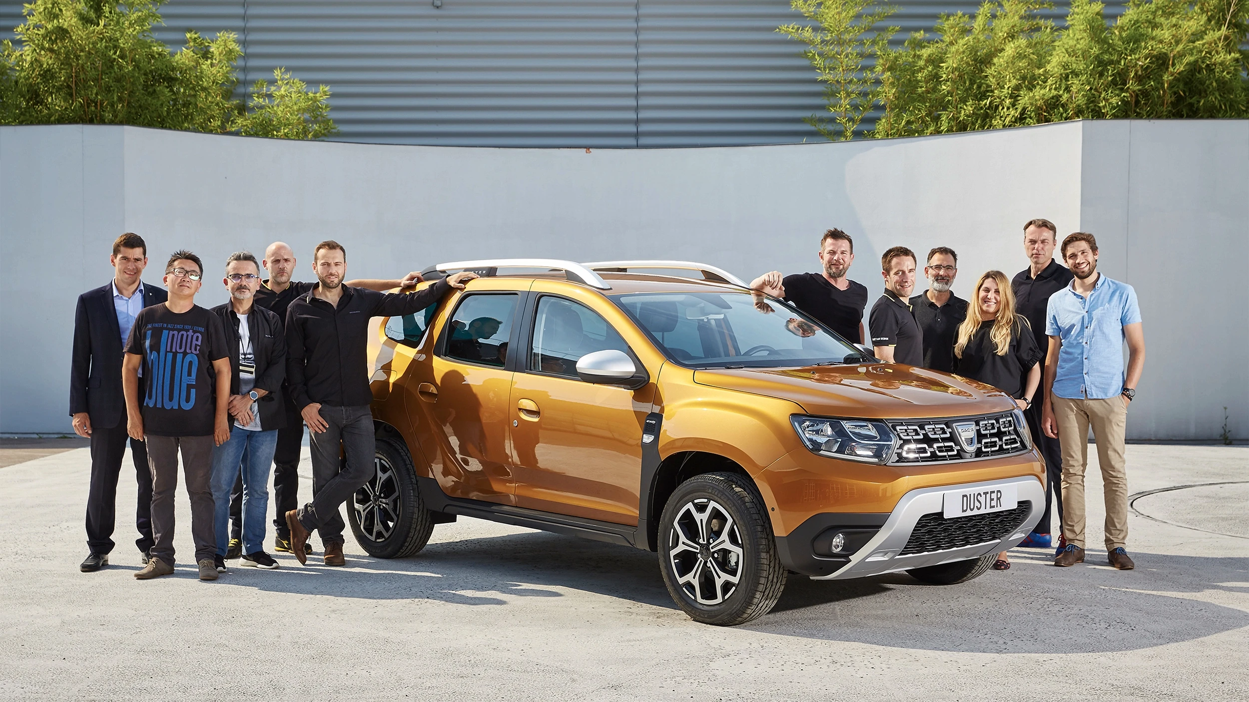 Duster II design team technocentre