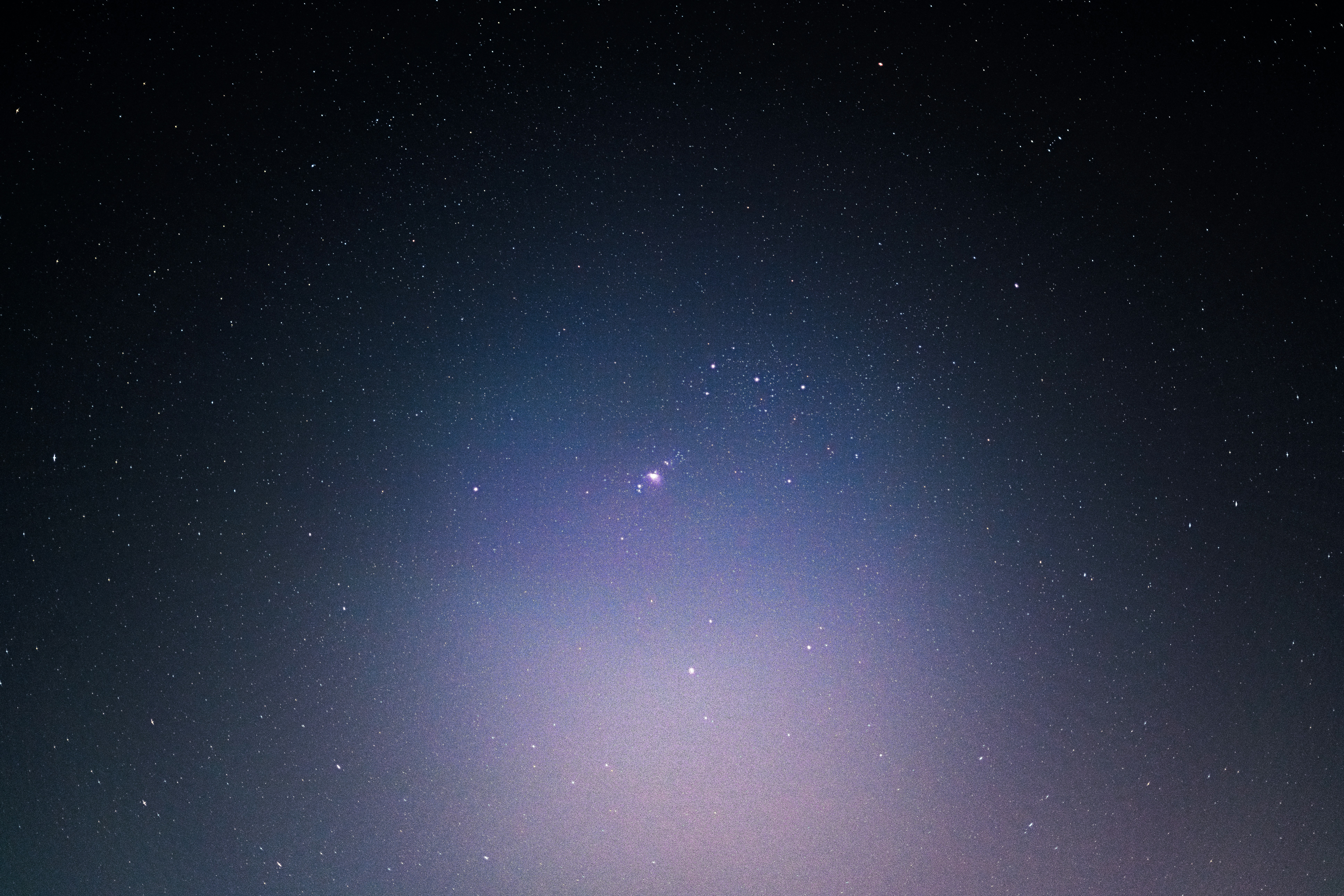 blue sky with stars during night time