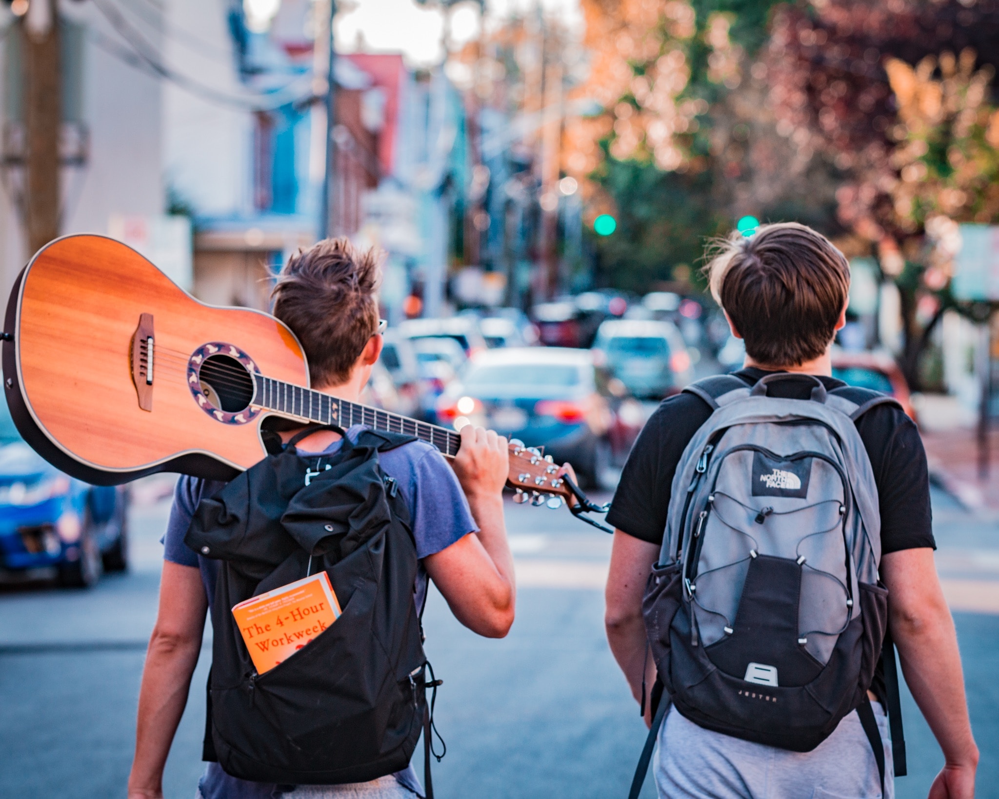 singer walking towards their studio - sampling music copyright