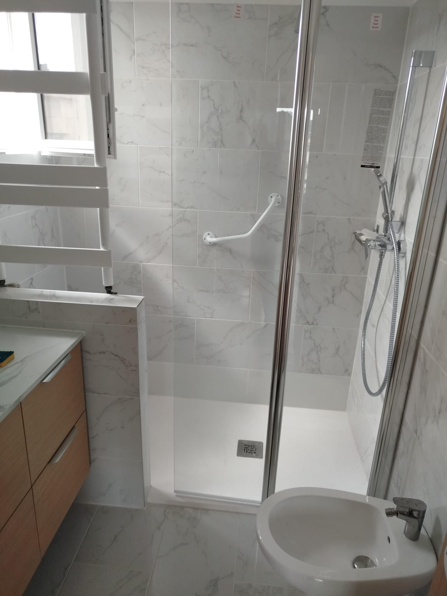 Rénovation salle de bain après