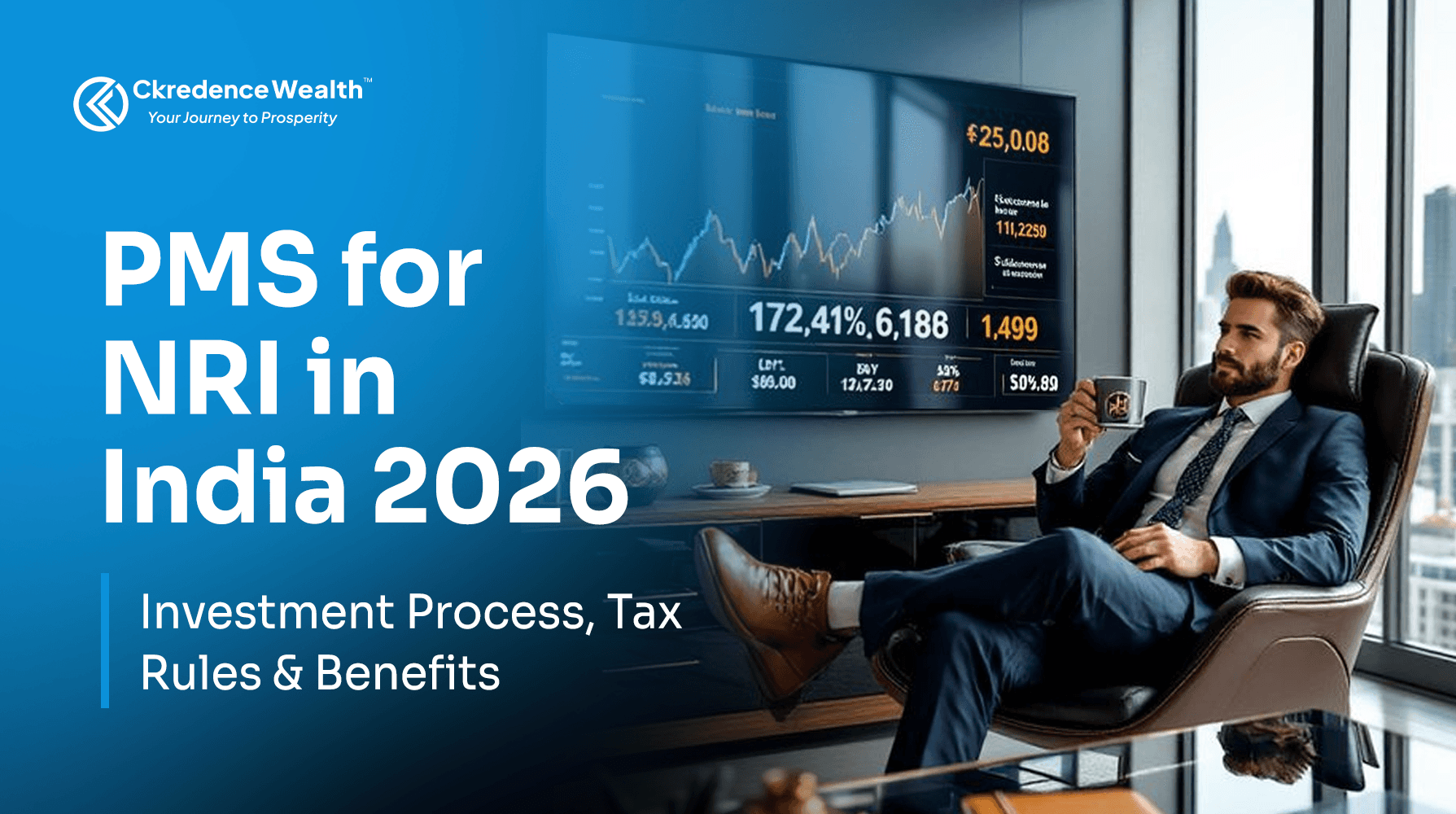 PMS for NRI in India 2026 showing portfolio management services investment process tax rules and benefits for NRIs