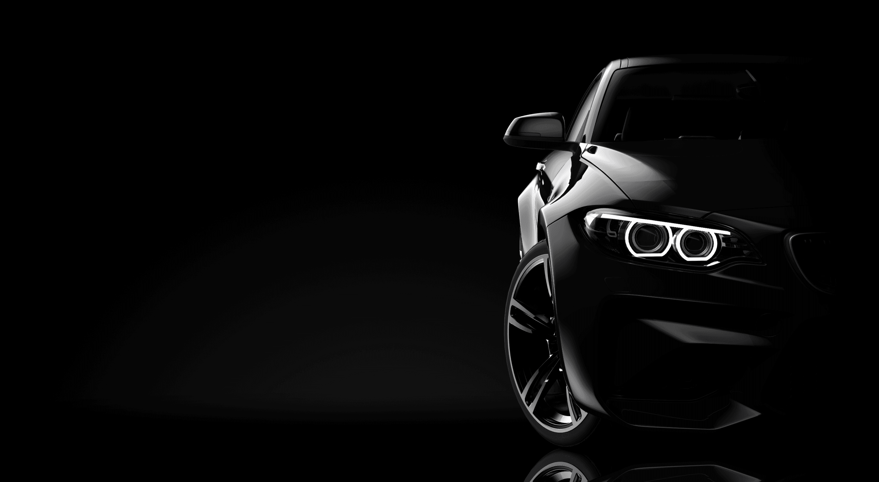 A black beautiful car