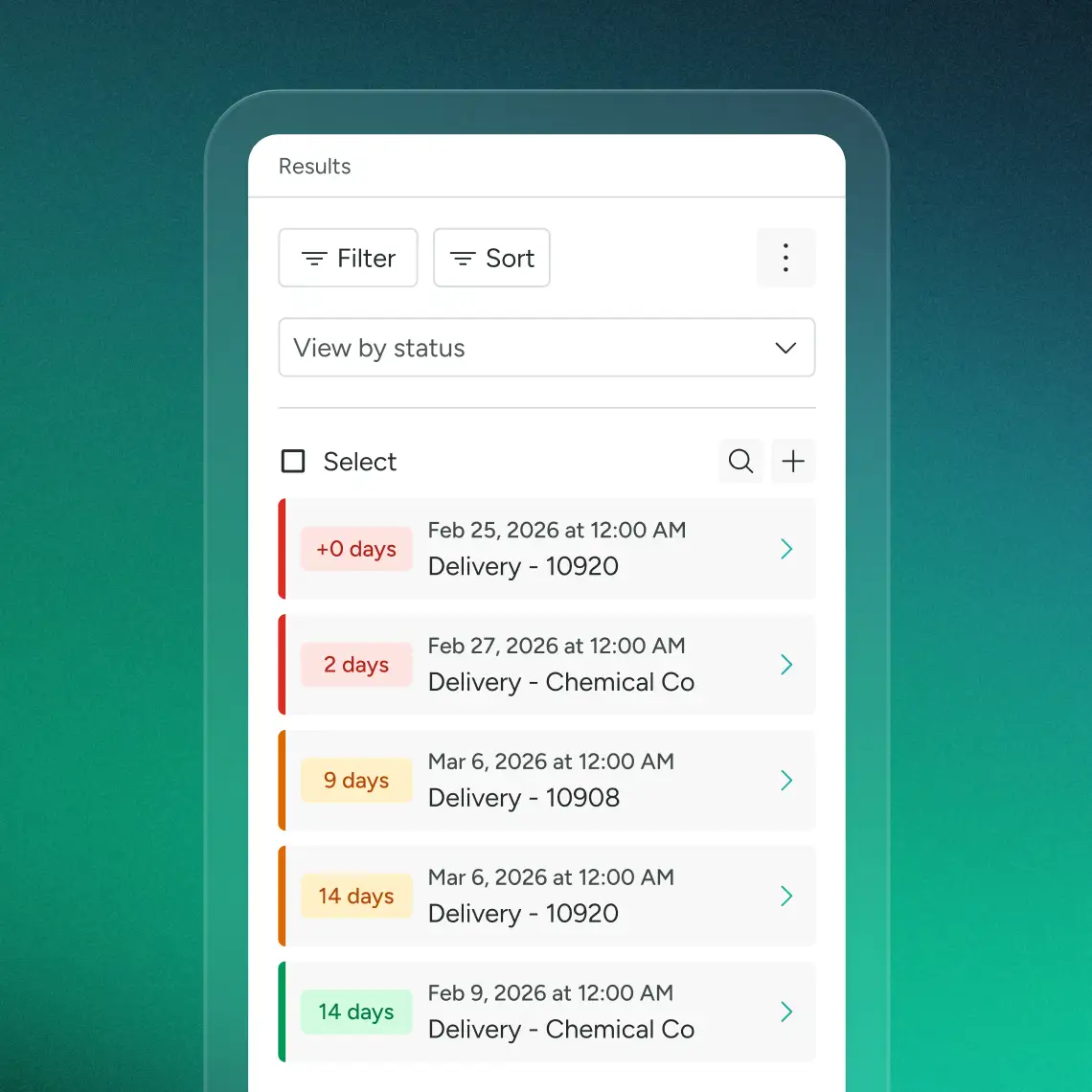 Mappofy UI map screen