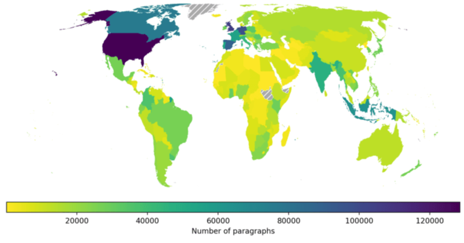 A map of the complete CPR dataset