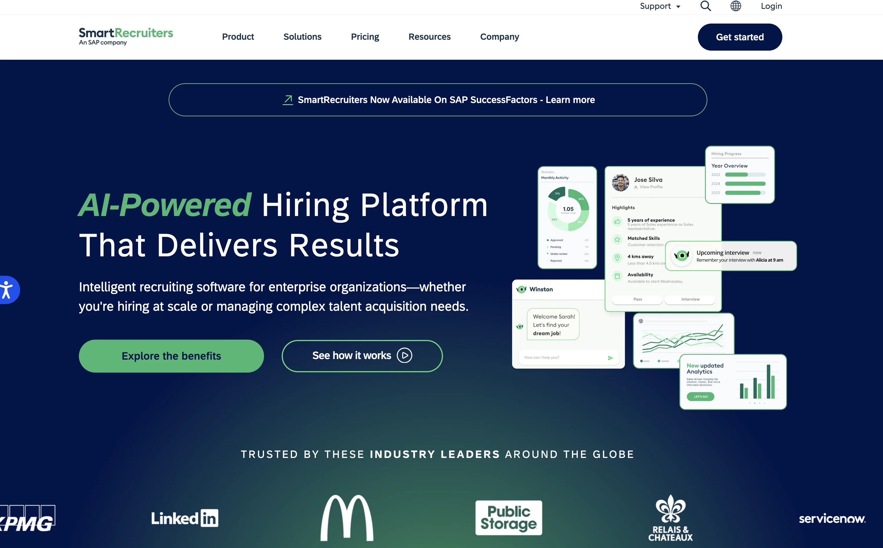 SmartRecriters Homepage
