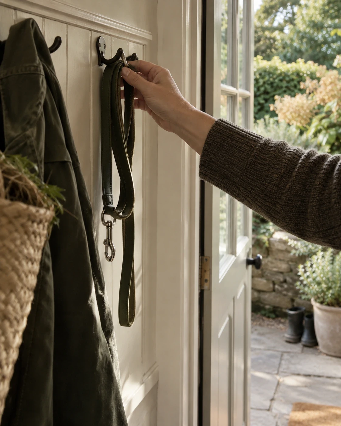 Pets essentials in an everyday setting