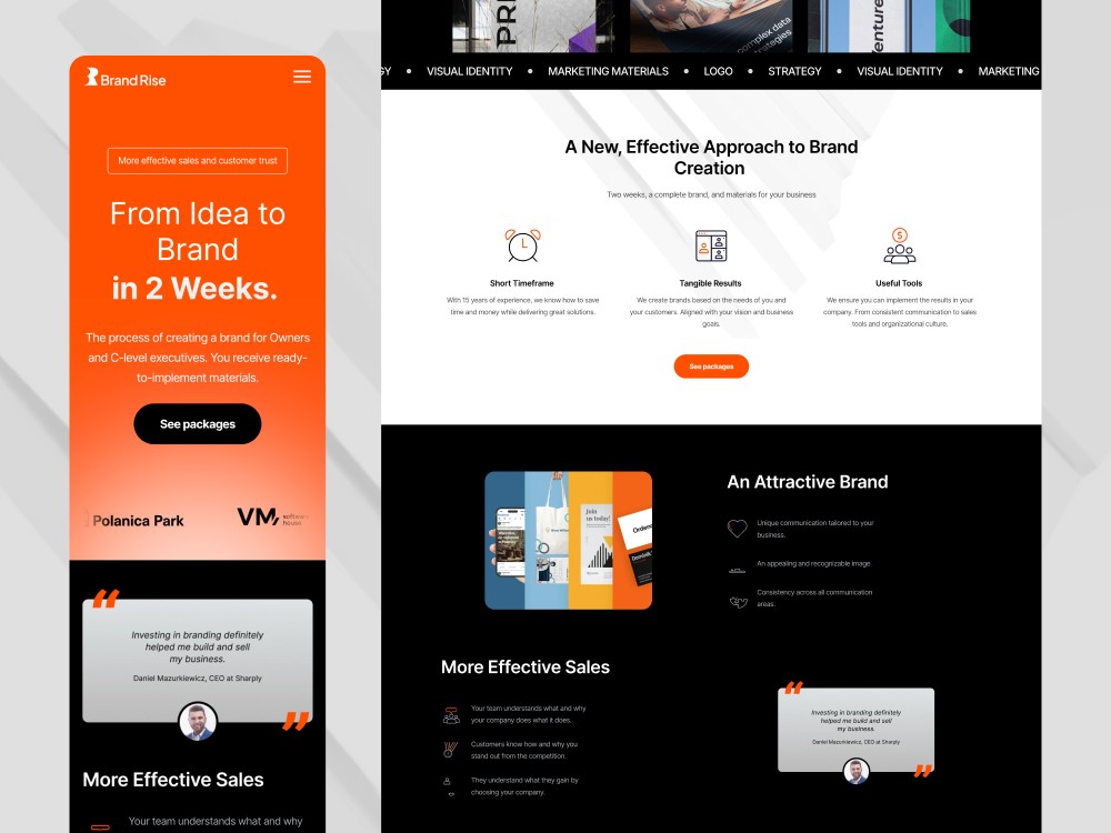 Conference landing page built in Framer with a focus on event infrastructure and client control.