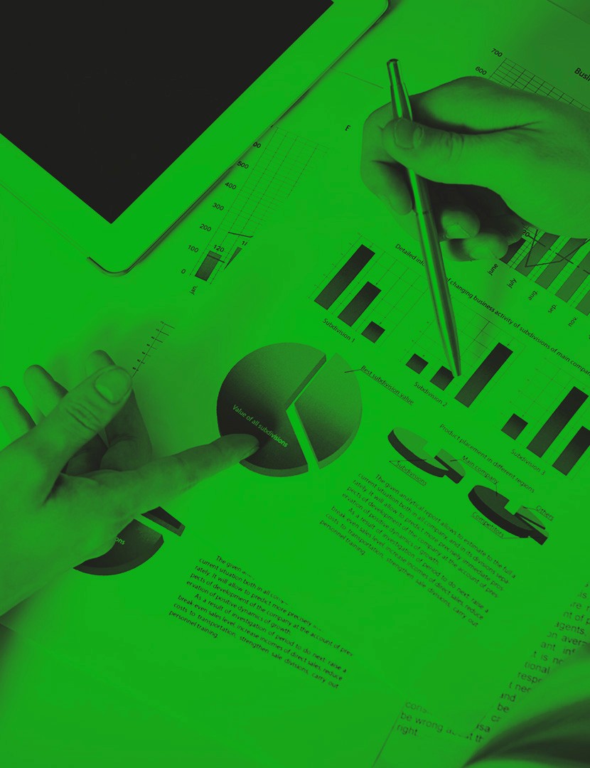 Lab technician kept a small chemical bottle in a stand