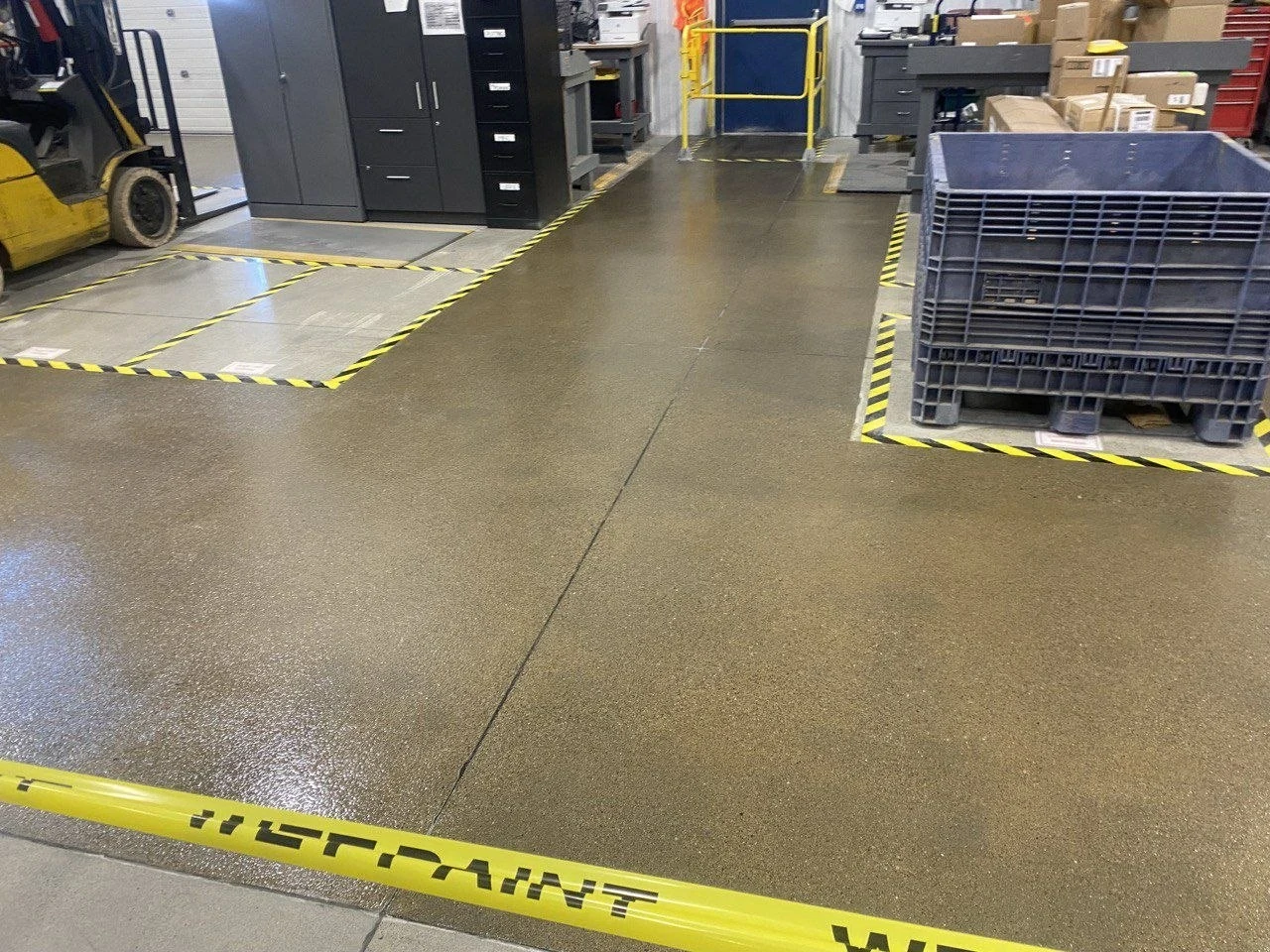 BFS epoxy flooring systems project