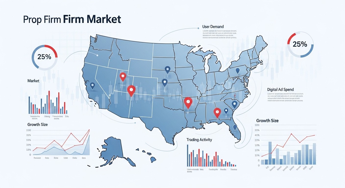 Market Size prop firm USA