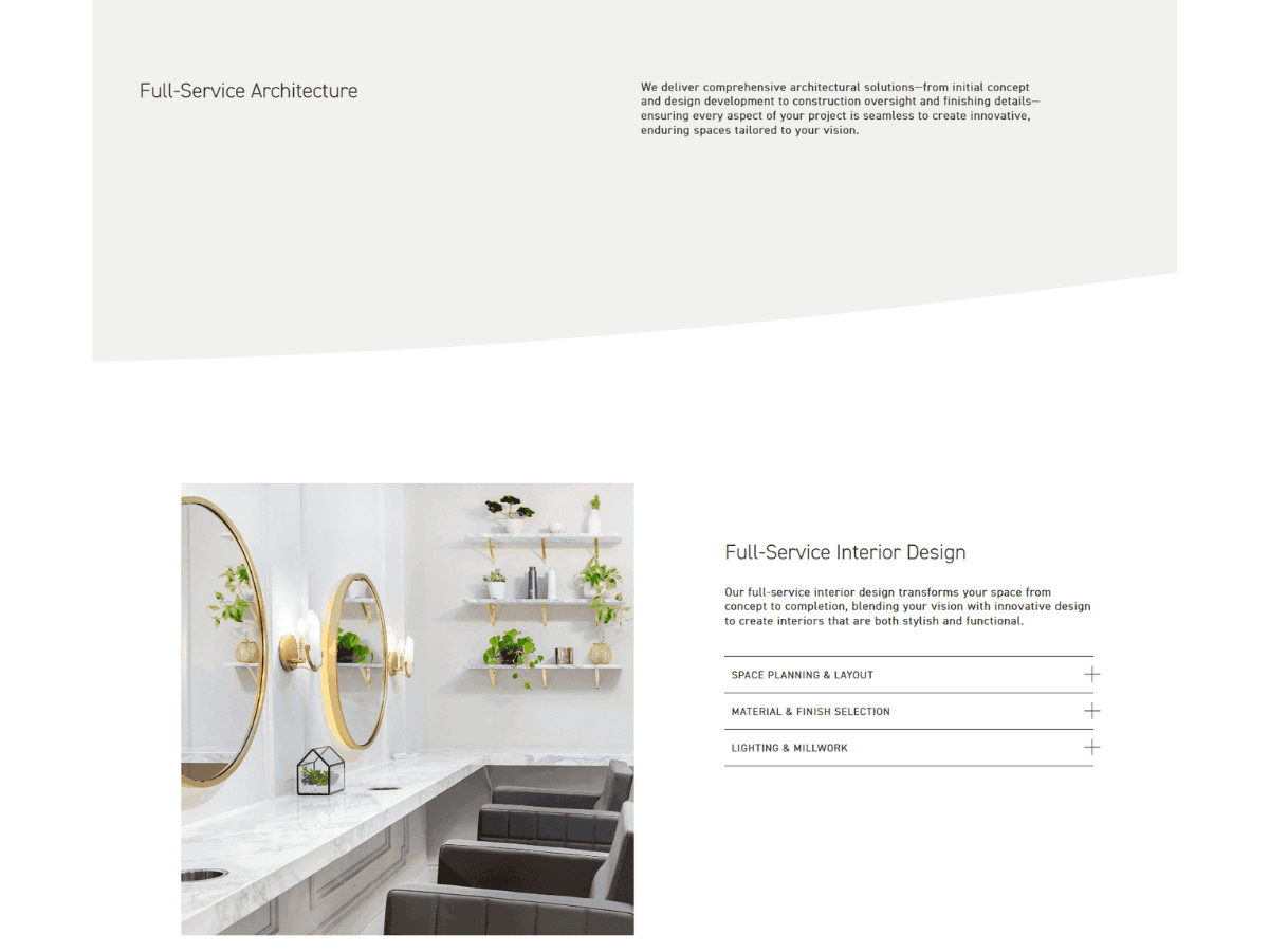 Prop Architecture Full-Service Architecture