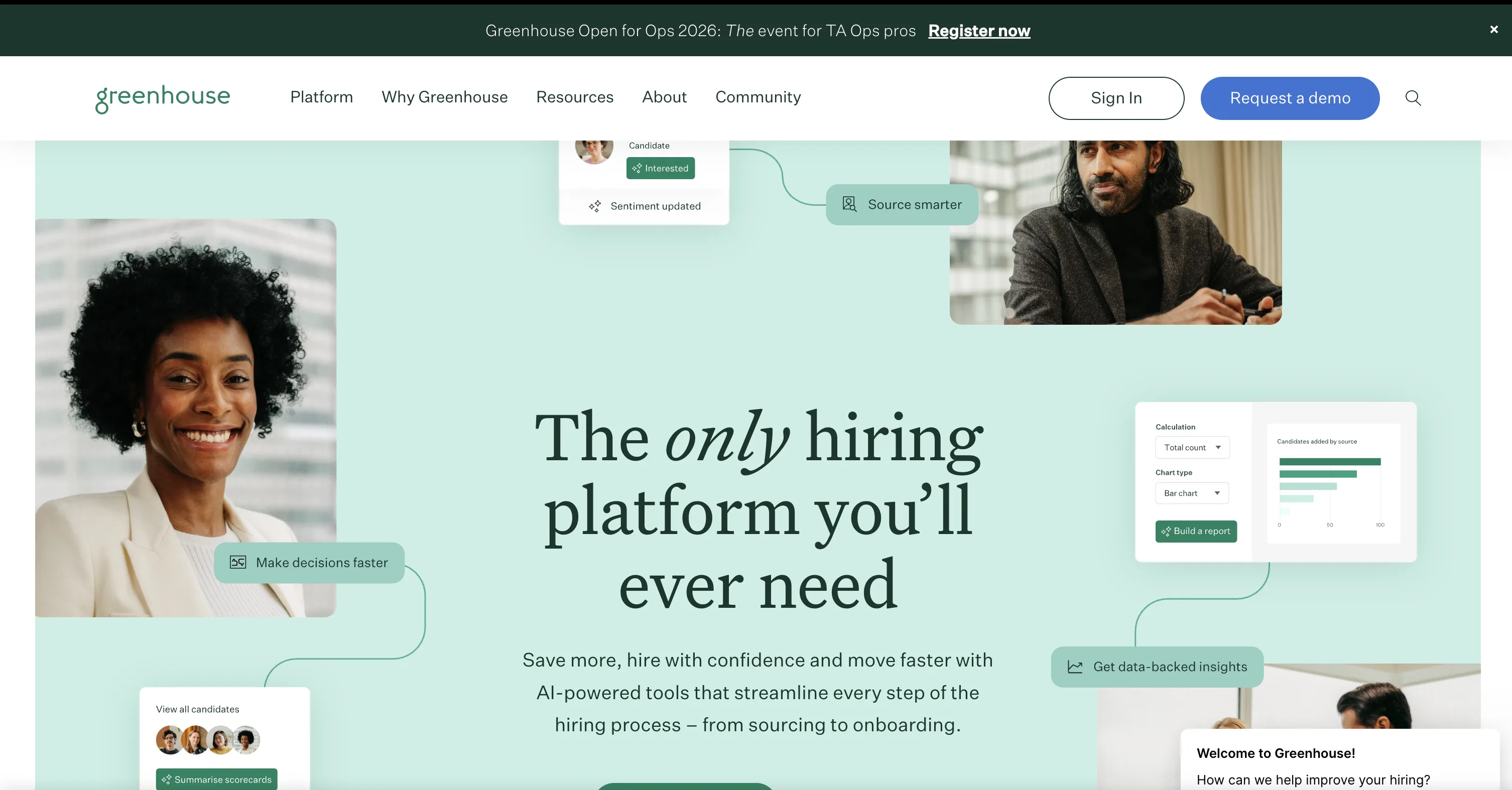 Greenhouse Homepage