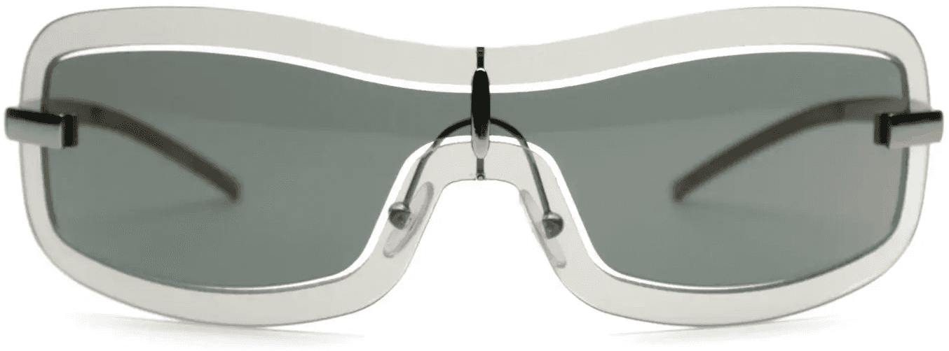 Silver Mask Sunglasses