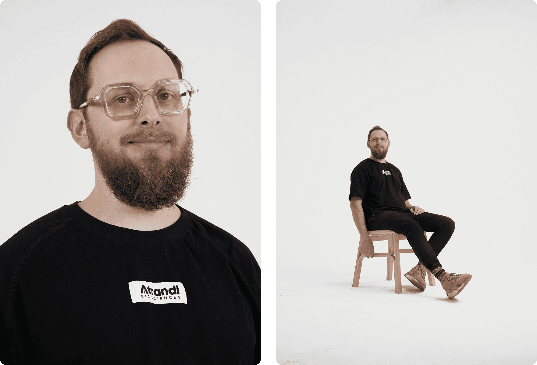 Action shot of an ice hockey player in motion, emphasizing intensity and power within the Frysta Framer Template’s expressive narrative by Orbitx Supply.