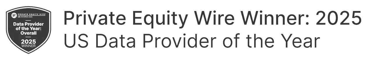 US data provider of the year 2025, Private Equity Wire winner