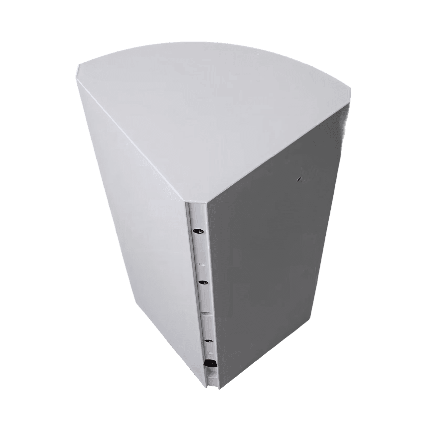 White corner speaker