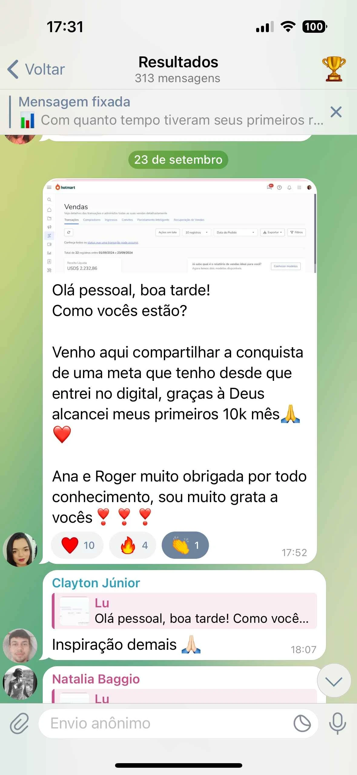 DEPOIMENTO - DO ZERO AO DOLAR 01