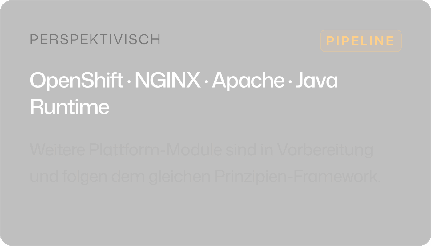 OpenShift NGINX Apache Java Runtime