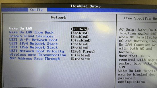 Adjust WOL in Motherboard BIOS Settings
