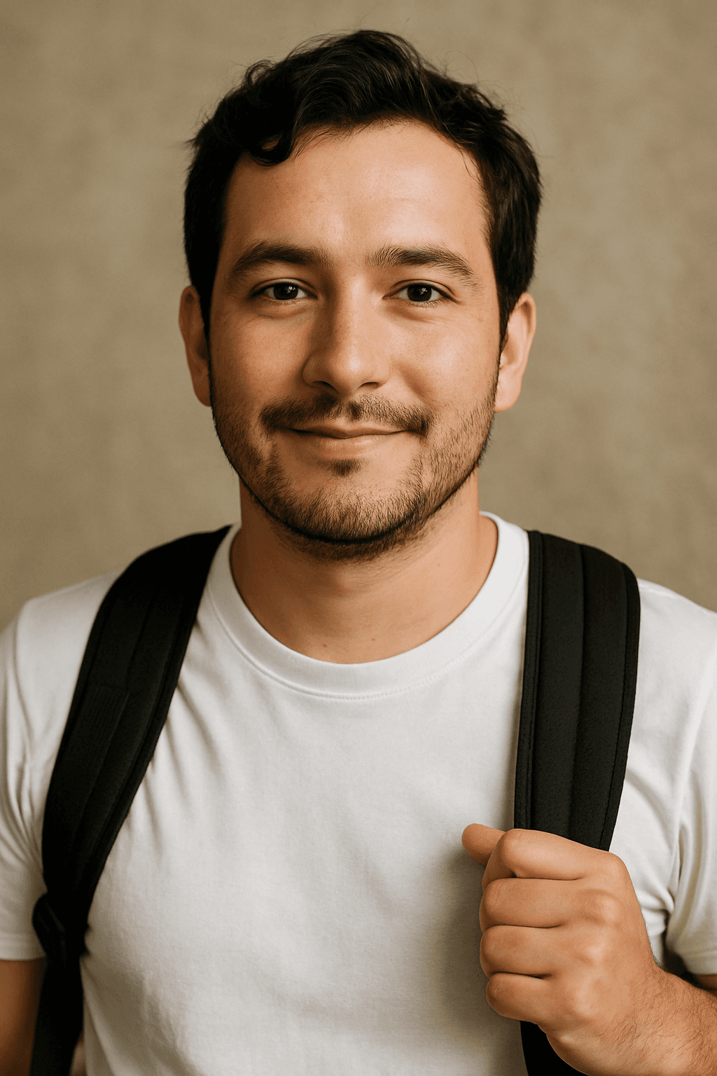 Concetrated triathlete grayscale