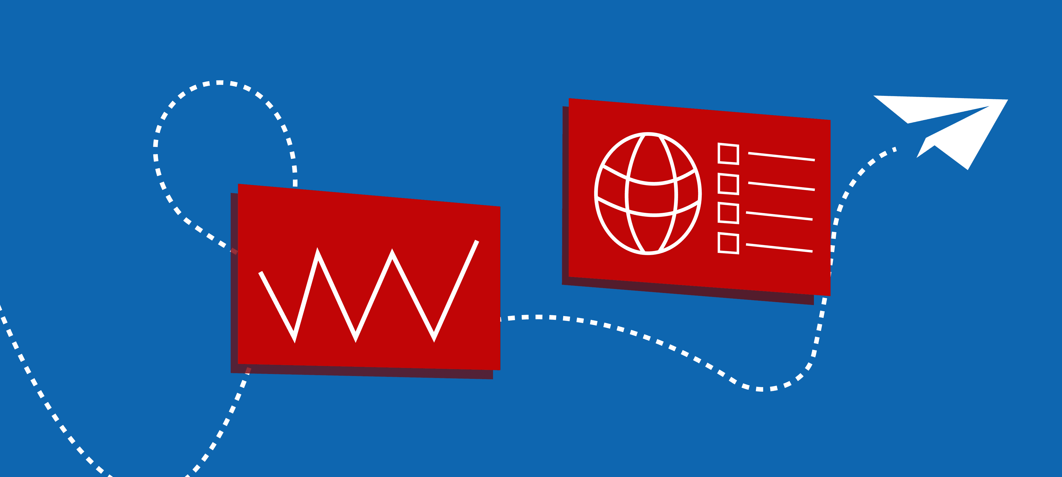 Illustration of two marketing concepts represented by charts and global icons, comparing demand generation and lead generation.