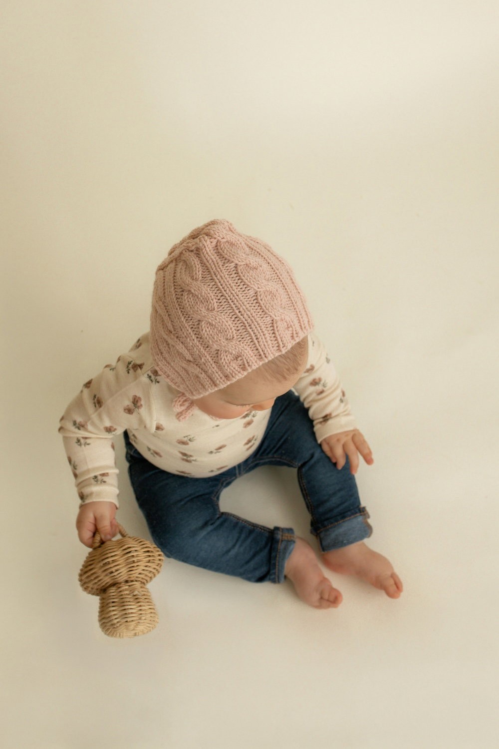 Mini Jord Cable Bonnet knitting pattern, photo 2