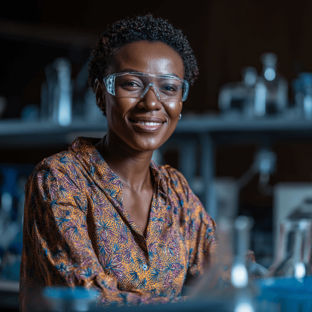 Femme dans un salon agroalimentaire - Women in Afrofood