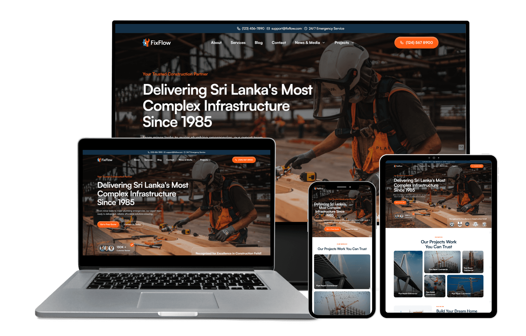 “Educational platform website layout for IDP, displaying vibrant colors, student portraits, and a professional design across laptop, tablet, and mobile screens — a responsive, accessibility-friendly site structure built to improve user experience and higher ranking your website in Google Search.”
